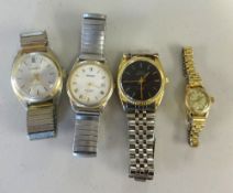 Three gents wristwatches including Citron, Sekonda and Parmex together with a ladies Rotary