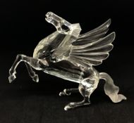 Swarovski Crystal Glass, SCS Annual Edition 1998, 'Fabulous Creatures, The Pegasus', boxed.