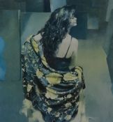 Robert Lenkiewicz (1941-2002), 'Karen with Bronze Shawl', signed limited edition print, No259/500,