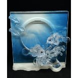 Swarovski Crystal Glass, SCS 'Wonders of the Sea, Harmony', boxed.