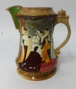 Burleigh Ware, a QEII 1953 coronation jug height 20cm.