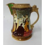 Burleigh Ware, a QEII 1953 coronation jug height 20cm.