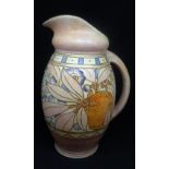 Charlotte Rhead, an art pottery jug, height 24cm.