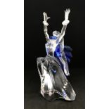 Swarovski Crystal Glass, 'Magic of Dance, Isadora', 2002, boxed.