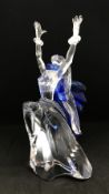 Swarovski Crystal Glass, 'Magic of Dance, Isadora', 2002, boxed.