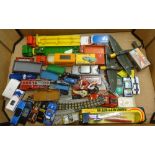 A collection of Dinky, Corgi, Matchbox, Hot Wheels and others includes some aircraft and