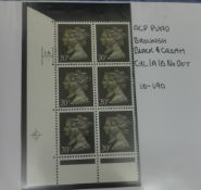 Large collection of Stamps including pre-decimal Machins cylinder blocks, commemorative stamps,