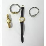 Four vintage ladies wristwatches including Junghans and Waltham (4).