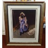 Robert Lenkiewicz (1941-2002), 'Painter with Women, St Antony Theme', signed limited edition print