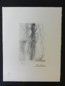 After Picasso limited edition engraving No.479/1200, 'Study of a Lady', 21cm x 15cm