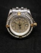 Breitling, a ladies stainless steel Cockpit Datejust wristwatch, model No.B71356, 837006, with