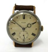 Rolex, an early gents stainless steel wristwatch w