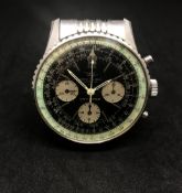 Breitling Navitimer, a gents stainless steel wristwatch.