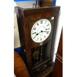A Gledhill-Brook time recorder clocking in clock.