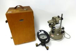 A Prior binocular microscope together with a magnetometer (2).