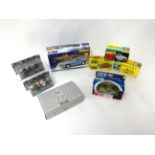 Collection of boxed model cars including Vanguards, Corgi, Days gone, Formula 1 racing cars by