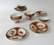 Oriental porcelain tea bowls and dishes some marked (17).