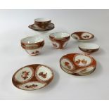 Oriental porcelain tea bowls and dishes some marked (17).