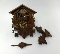 A 20th Century German cuckoo clock.