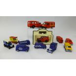 Collection of Royal Mail delivery vans, mainly Corgi and mainly boxed.