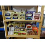 A quantity of boxed diecast models including Lledo, Oxford Diecast, numerous promo models etc.