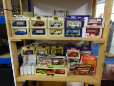 A quantity of boxed diecast models including Lledo, Oxford Diecast, numerous promo models etc.