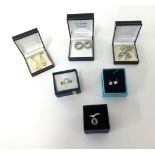 A collection of various dress jewellery including rings, bracelets, watches, earrings etc.