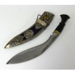 A 1970 7th GR Kothimora kukri knife.