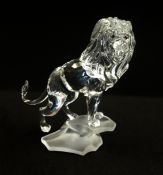 Swarovski, Lion on Rock.