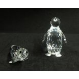 Swarovski, Seal and Penguin.