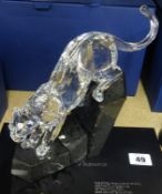 Swarovski, Soulmates ‘Power of Elegance’ Lion on Granite 874337.