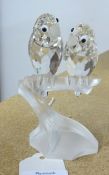 Swarovski, SCS 1987 A/E ‘Togetherness’ Lovebirds (unboxed) 013560.