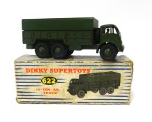 Dinky Supertoys No.622 army truck, boxed.