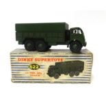 Dinky Supertoys No.622 army truck, boxed.