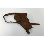A US Army holster and belt, John Brown.