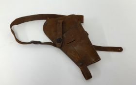 A US Army holster and belt, John Brown.