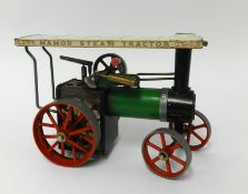 A Mamod traction engine.