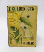 Ian Fleming, book, James Bond 'The Man with the Golden Gun' First Edition.