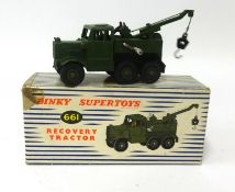 Dinky Supertoys No.661 recovery tractor, boxed.