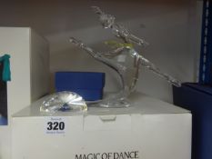 Swarovski, Magic of Dance, Anna with plaque, boxed.
