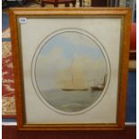After Josiah, a pair of 19th Century marine scenes, 'Gertrude winner of £50 prize June 5th 1873' and