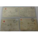 An album of foreign postal stationery, postal history and covers.