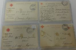 An album of foreign postal stationery, postal history and covers.