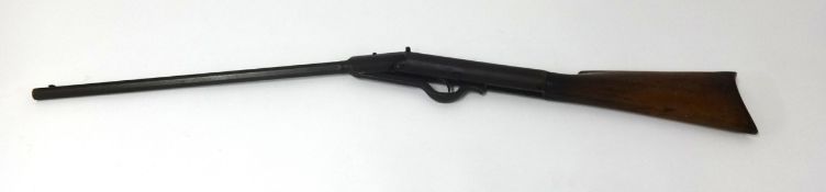 An early 20th Century air rifle.