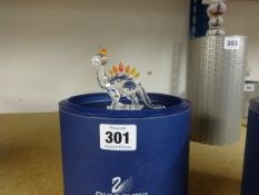 Swarovski, Dino the Dinosaur, boxed.