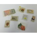 A collection of cigarette cards including various sets, some reprints including