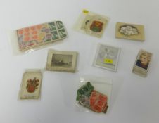 A collection of cigarette cards including various sets, some reprints including