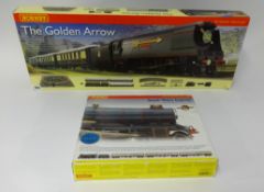 Hornby, OO gauge, The Golden Arrow, train set boxed, together with South Wales Express limited