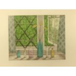 Hilary Adair (b.1943), three limited edition screen prints including 'Window with Bottles', '