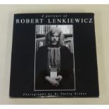 Robert Lenkiewicz book 'A Portrait.., Dr Phillip Stokes', together with six black and white